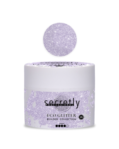 UV/LED gel SECRETLY PROFESSIONAL ECO GLITTER BUILDER GEL Collection #18