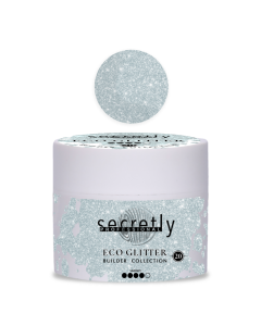 UV/LED gel SECRETLY PROFESSIONAL ECO GLITTER BUILDER GEL Collection #20