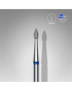 Διαμαντόφρεζα EC Pointed "Bud" μπλε Head diameter 1.8mm working part 4.0mm