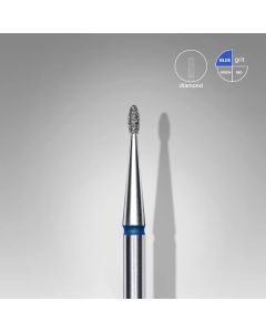 Διαμαντόφρεζα EC Rounded "Bud" μπλε Head diameter 1.2mm working part 3.0mm