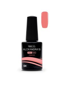 Βάση για ημιμόνιμο βερνίκι ALEXANDRA'S PROLINE Fiber Base Collection #4 14ml