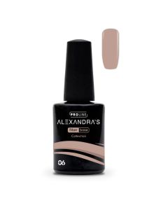 Βάση για ημιμόνιμο βερνίκι ALEXANDRA'S PROLINE Fiber Base Collection #6 14ml