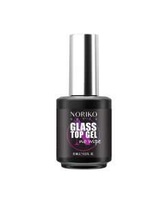 Top Coat ημιμόνιμου βερνικιού Noriko Nails Glass Top Gel 15 ml