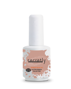 Βάση ημιμόνιμου βερνικιού SECRETLY PROFESSIONAL Glitter Rubber Base Gel French Collection #9 15ml