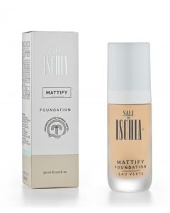 Foundation για ματ αποτέλεσμα SALI DI ISCHIA EAU VERTE Mattifying Foundation N01 30ml