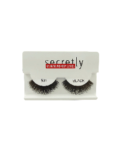 Βλεφαρίδες σειρά SECRETLY Style 501 Black Extreme Premium Lashes 