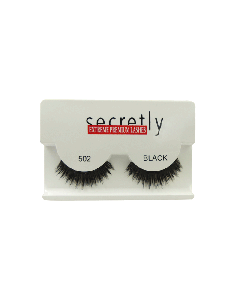Βλεφαρίδες σειρά SECRETLY Style 502 Black Extreme Premium Lashes 