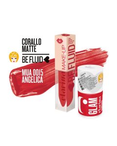 Κραγιόν Clarissa BE FLUID LIP COLOR Red Collection ANGELICA – CORAL 4ml