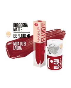 Κραγιόν Clarissa BE FLUID LIP COLOR Red Collection LAURA – BURGUNDY 4ml