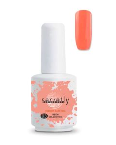 Βάση ημιμόνιμου βερνικιού SECRETLY PROFESSIONAL Rubber Base Gel Neon Collection #3 15ml