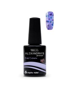 Ημιμόνιμο βερνίκι ALEXANDRA'S PROLINE Petal Collection Mystic Violet #6