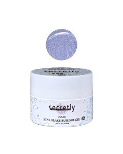UV/LED gel SECRETLY PROFESSIONAL STAR FLAKE BUILDER GEL Collection #6