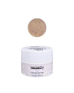 UV/LED Acrygel SECRETLY PROFESSIONAL Carving Evogel Collection Pearl Beige