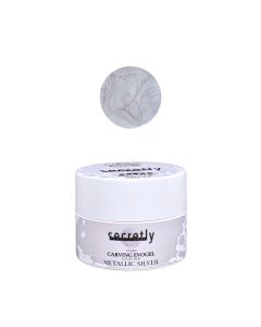 UV/LED Acrygel SECRETLY PROFESSIONAL Carving Evogel Collection Metallic Silver