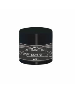UV/LED gel ALEXANDRA'S PROLINE Power gel Collection Milky Pink 50g