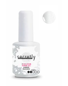 UV/LED gel SECRETLY PROFESSIONAL Revolution Hybrid Gel Shimmer Milkshake 15ml