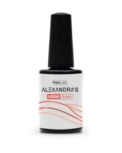 Βάση ημιμόνιμου βερνικιού ALEXANDRA`S PROLINE Rubber Base 14 ml