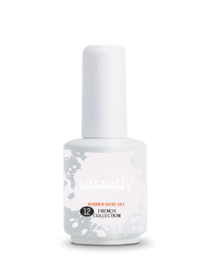 Βάση ημιμόνιμου βερνικιού SECRETLY PROFESSIONAL Rubber Base Gel French Collection #12 15ml