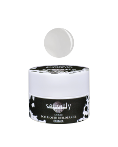 UV/LED gel SECRETLY PROFESSIONAL ECO LIQUID BUILDER GEL Clear