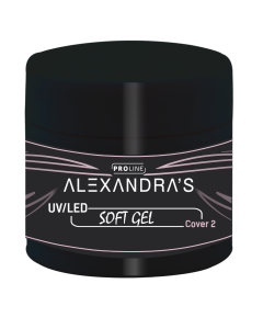 UV/LED gel ALEXANDRA'S PROLINE Soft gel Collection Cover 2 50g