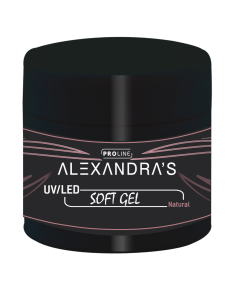 UV/LED gel ALEXANDRA'S PROLINE Soft gel Collection Natural 50g