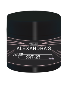 UV/LED gel ALEXANDRA'S PROLINE Soft gel Collection Nude 50g