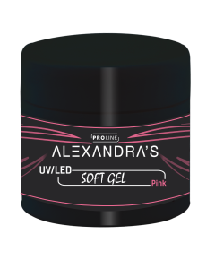 UV/LED gel ALEXANDRA'S PROLINE Soft gel Collection Pink 50g