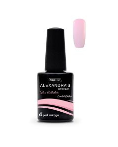 Ημιμόνιμο βερνίκι ALEXANDRA'S PROLINE Limited Edition Glow Collection #4 Pink Mirage