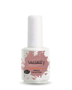 Βάση ημιμόνιμου βερνικιού SECRETLY PROFESSIONAL Rubber Base Gel French Collection #7 15ml