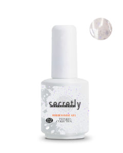 Βάση ημιμόνιμου βερνικιού SECRETLY PROFESSIONAL Rubber base Twinkle Collection 2 15ml