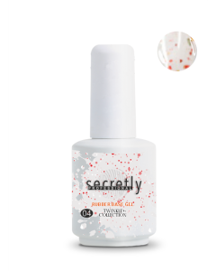 Βάση ημιμόνιμου βερνικιού SECRETLY PROFESSIONAL Rubber base Twinkle Collection 4 15ml