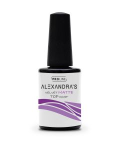Top coat matte ημιμόνιμου βερνικιού ALEXANDRA`S Velvet Matte Top Coat 14 ml
