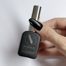 Ημιμόνιμο βερνίκι NORIKO nails Pitch Black #31