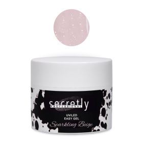 UV/LED gel Secretly EASY BUILDER Sparkling Beige 50 g