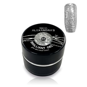 Gel painting ALEXANDRA`S PROLINE Brilliant Gel #2