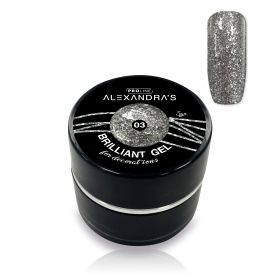 Gel painting ALEXANDRA`S PROLINE Brilliant Gel #3