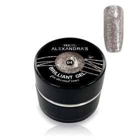 Gel painting ALEXANDRA`S PROLINE Brilliant Gel #4