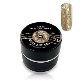 Gel painting ALEXANDRA`S PROLINE Brilliant Gel #5