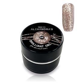 Gel painting ALEXANDRA`S PROLINE Brilliant Gel #6