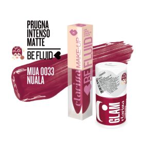 Κραγιόν Clarissa BE FLUID LIP COLOR Nude Collection NUALA-PLUM INTENSE MATTE 4ml