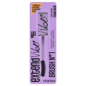 Βουρτσάκι για μάσκαρα Clarissa VIBES MASCARA BRUSH PURPLE N. 1