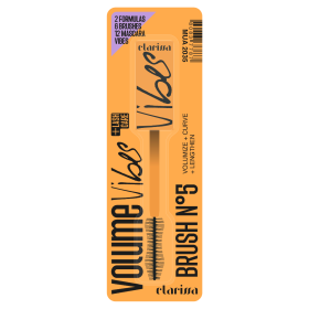 Βουρτσάκι για μάσκαρα Clarissa VIBES MASCARA BRUSH ORANGE N. 5