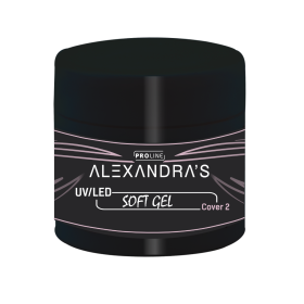 UV/LED gel ALEXANDRA'S PROLINE Soft gel Collection Cover 2 50g
