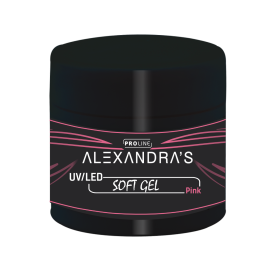 UV/LED gel ALEXANDRA'S PROLINE Soft gel Collection Pink 50g