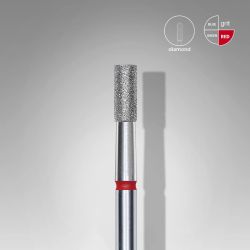 Διαμαντόφρεζα EC "Cylinder" κόκκινη Head diameter 2.5mm working part 6.0mm 