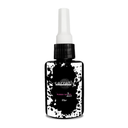 Top coat ημιμόνιμου βερνικιού SECRETLY PROFESSIONAL Rubber Top Gel 2 Hybrid Filler 50ml