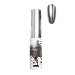 Gel painting Secretly Liquid metal gel color in bottle 4 10 ml
