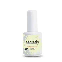 Βάση ημιμόνιμου βερνικιού SECRETLY PROFESSIONAL Rubber base Twinkle Collection 12 15ml