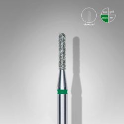 Διαμαντόφρεζα EC Rounded "Cylinder" πράσινη Head diameter 1.4mm working part 8.0mm 