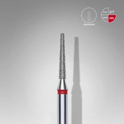 Διαμαντόφρεζα EC "Frustum" κόκκινη head 1.0mm head diameter 1.6mm  working part 10.0mm